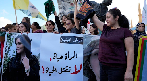 Hijab protest girls