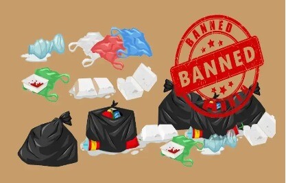 Single-use plastic